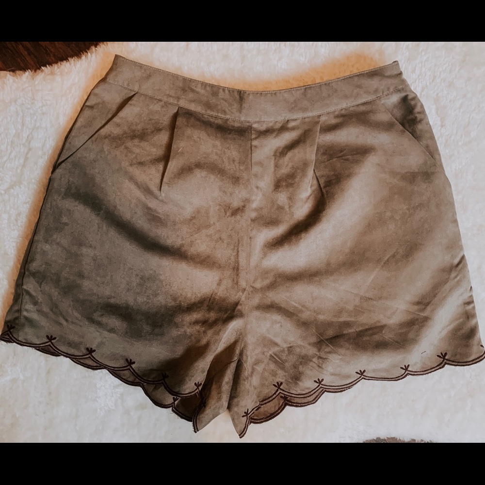 Suede Shorts - Double Zero